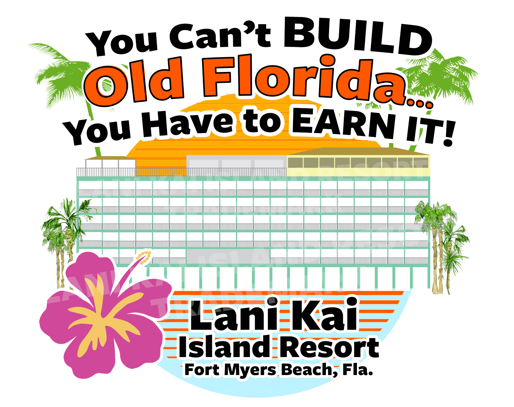 Lani Kai Old Florida Design (Tank, Long-Sleeve, Short-Sleeve or Mug)