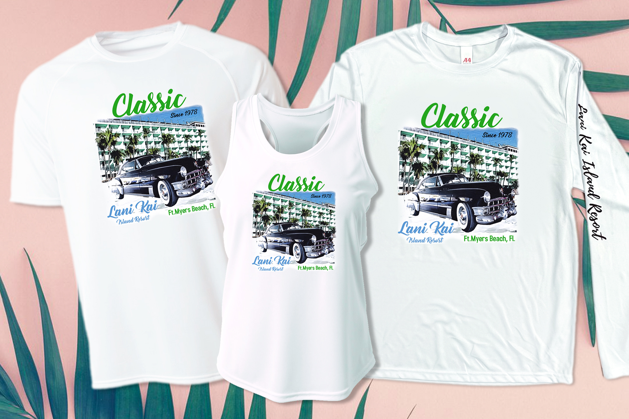 Lani Kai Classic Caddy Shirt (Tank, Long-Sleeve or Short-Sleeve)