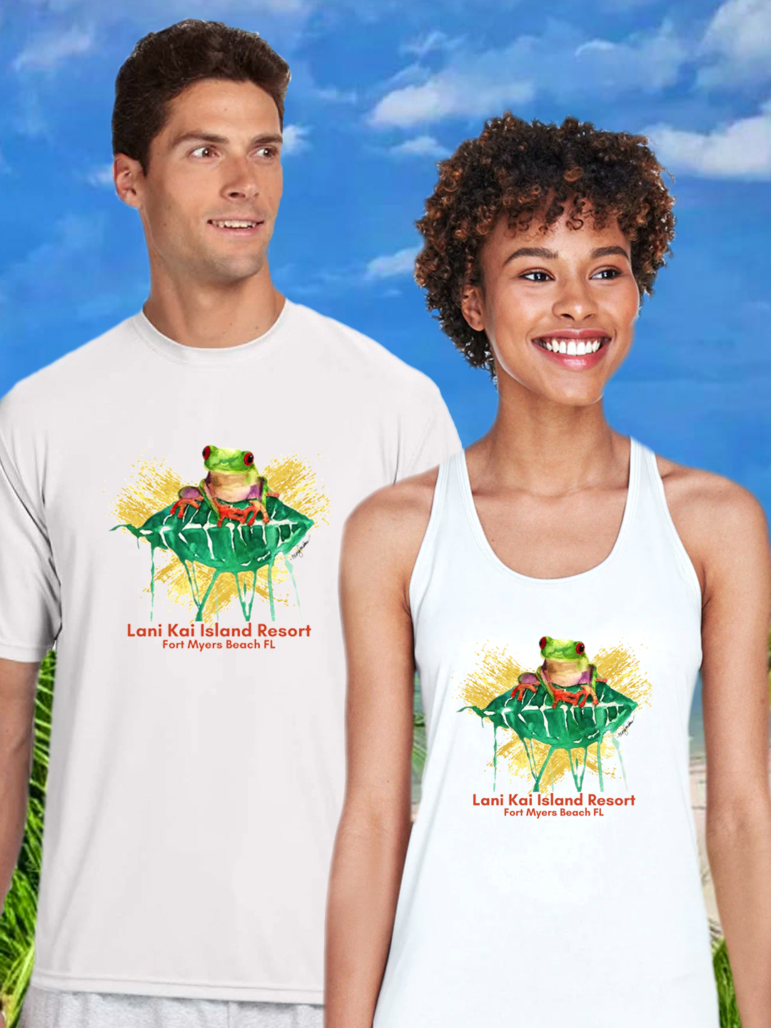 Lani Kai Beach Frog Design (Tank, Long-Sleeve, Short-Sleeve or Mug)