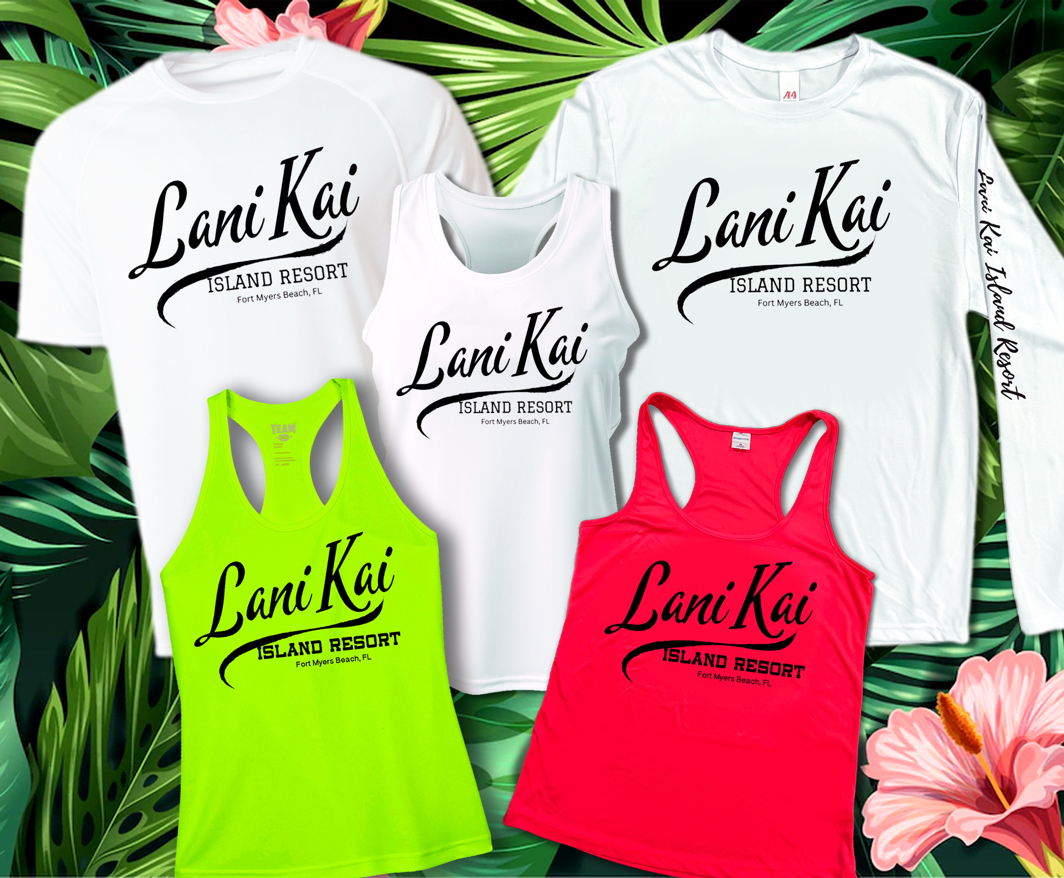 Lani Kai Script Shirt (Tank, Long-Sleeve or Short-Sleeve)