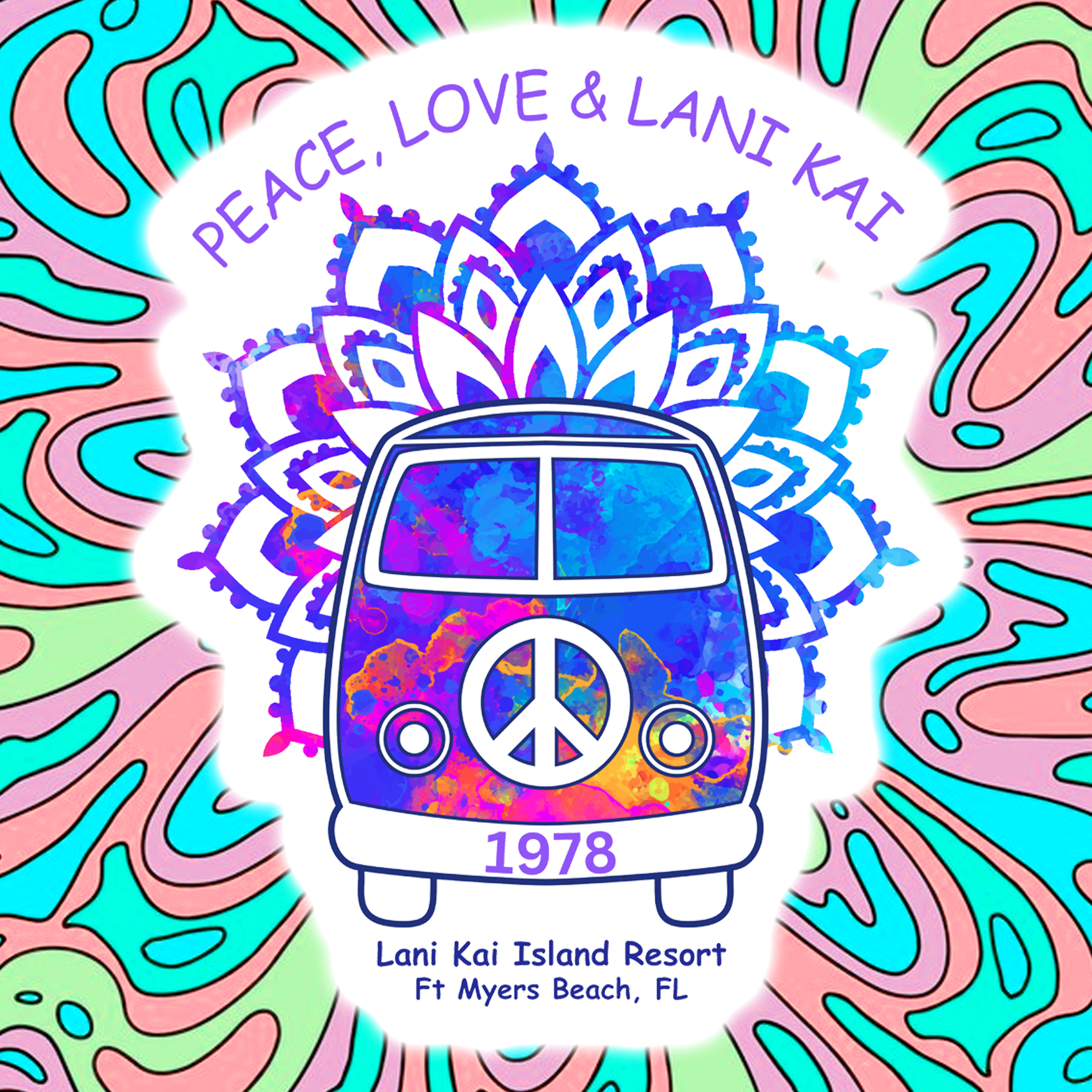 Peace Love & Lani Kai Design (Shirts, Tanks, Mugs & Coolies)