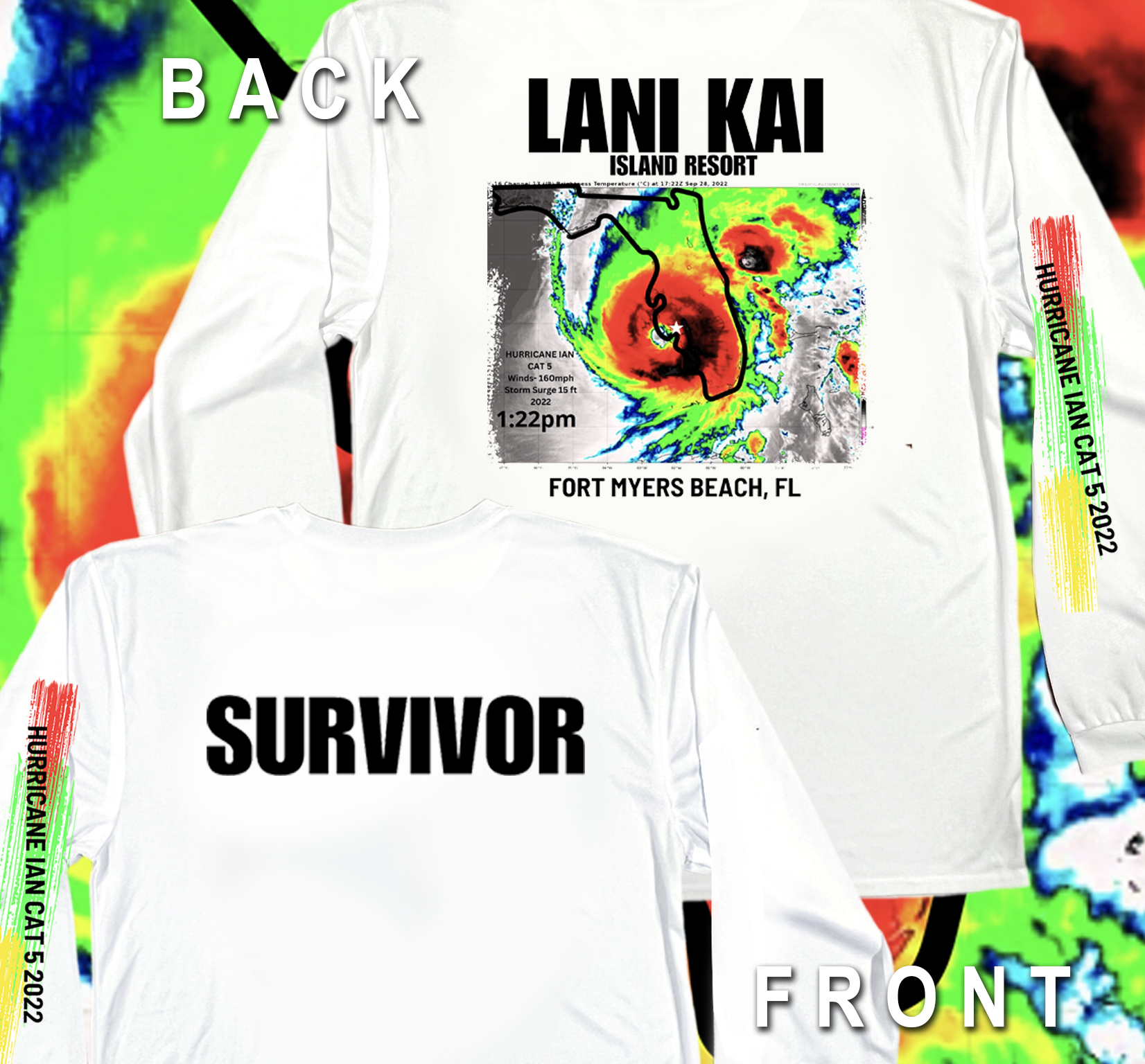 Lani Kai SURVIVOR Shirts (Long-Sleeve/Short-Sleeve)